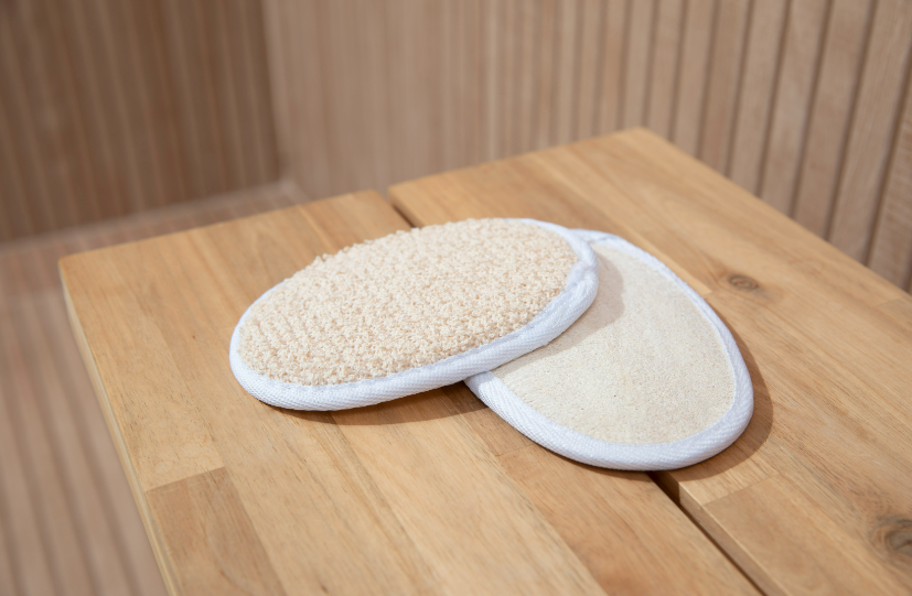 Exfoliating Loofah Body Scrub Pads